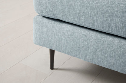 Model 19 Ottoman, Seaglass — detail view
