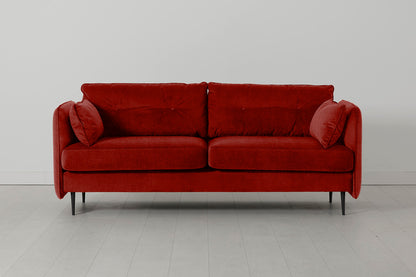Model 19 3 Seater Sofa, Harissa — front view