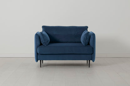 Model 19 Loveseat, Teal — Model 19 - Loveseat - Teal 01