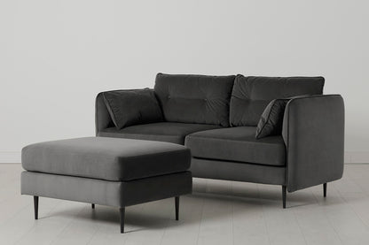 Model 19 2 Seater Sofa, Charcoal — Model 19 - 2 Seater - Charcoal 03