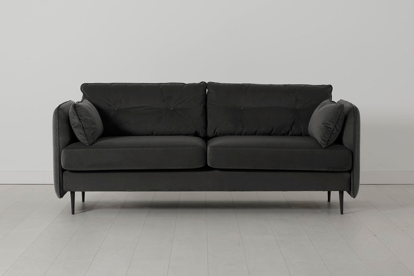 Model 19 3 Seater Sofa, Charcoal