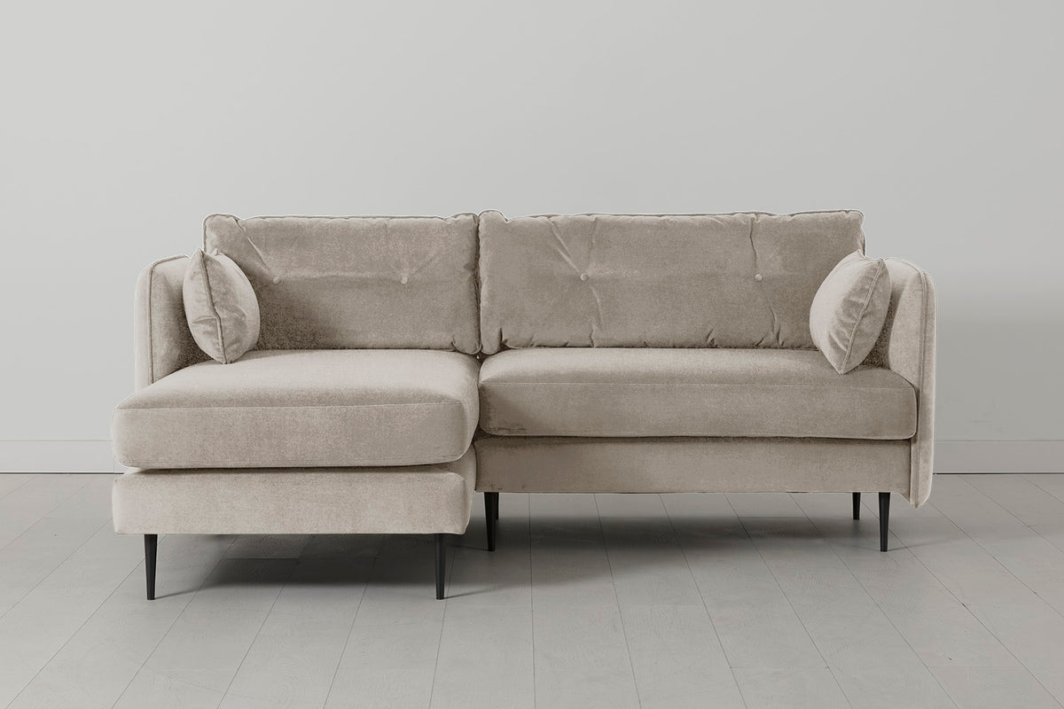 Model 19 3 Seater Left Chaise Sofa, Chalk — Model 19 - Left Chaise Sofa - Chalk 01