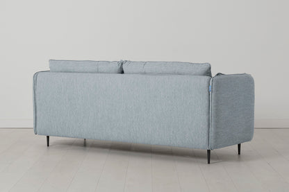 Model 19 3 Seater Sofa with Ottoman, Seaglass