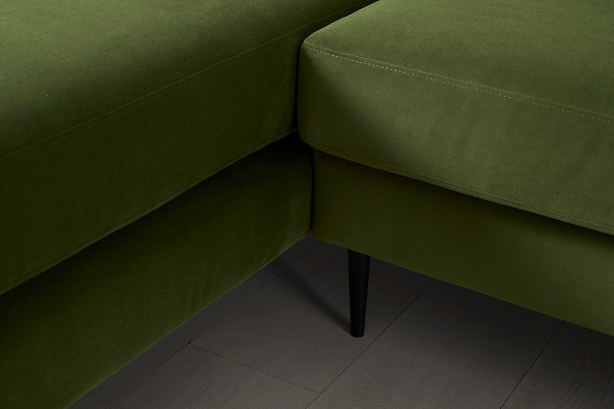 Model 19 3 Seater Right Chaise Sofa, Vine — Model 19 - Detail - Vine 01