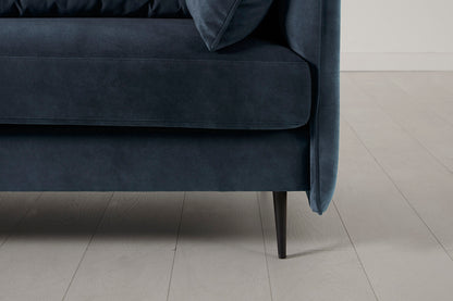 Model 19 3 Seater Sofa with Ottoman, Ocean