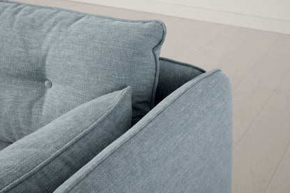 Model 19 3 Seater Sofa with Ottoman, Seaglass