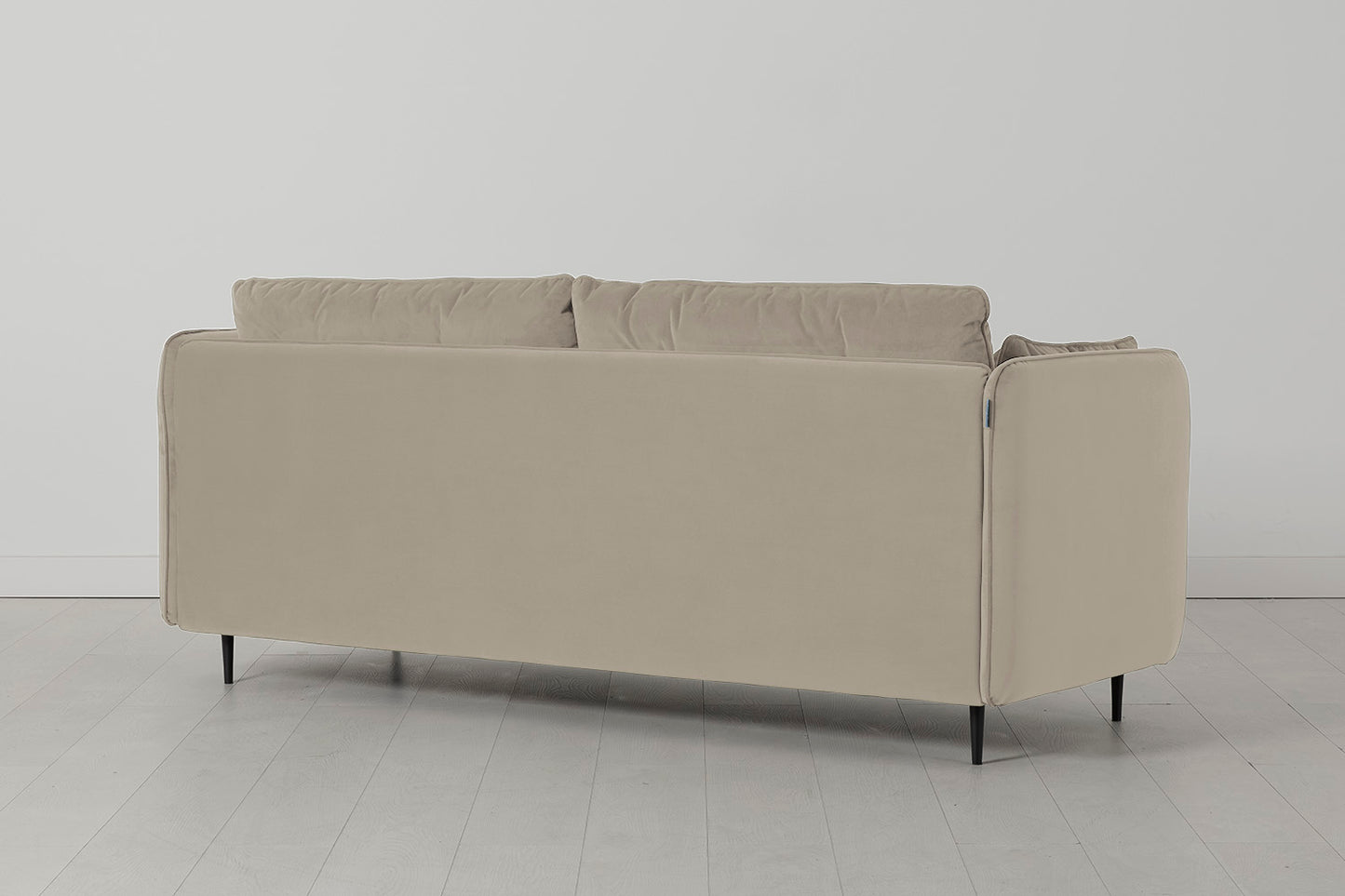 Model 19 3 Seater Sofa with Ottoman, Bone