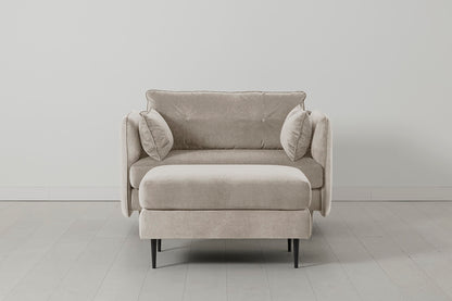 Model 19 Loveseat, Chalk — Model 19 - Loveseat - Chalk 02