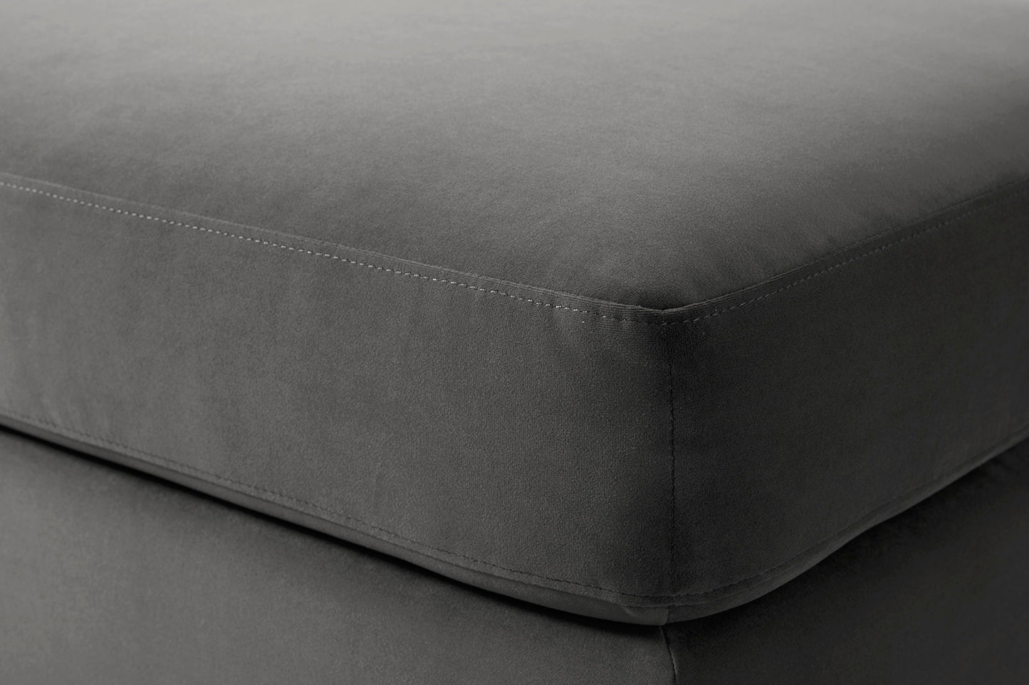 Model 19 Ottoman, Charcoal
