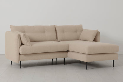 Model 19 3 Seater Right Chaise Sofa, Oatmeal — Model 19 - Right Chaise Sofa - Oatmeal 02