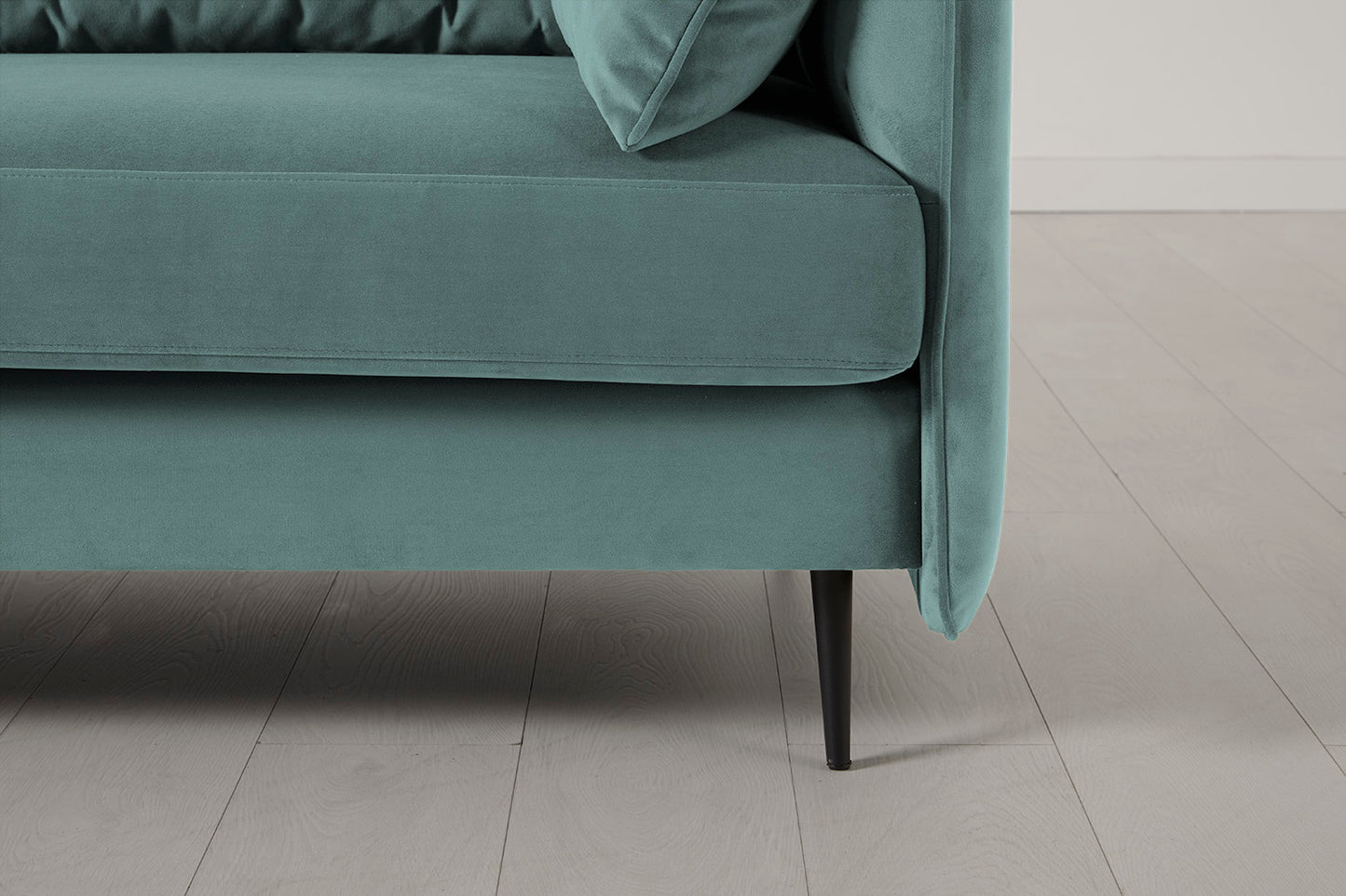 Model 19 2 Seater Sofa with Ottoman, Airforce
