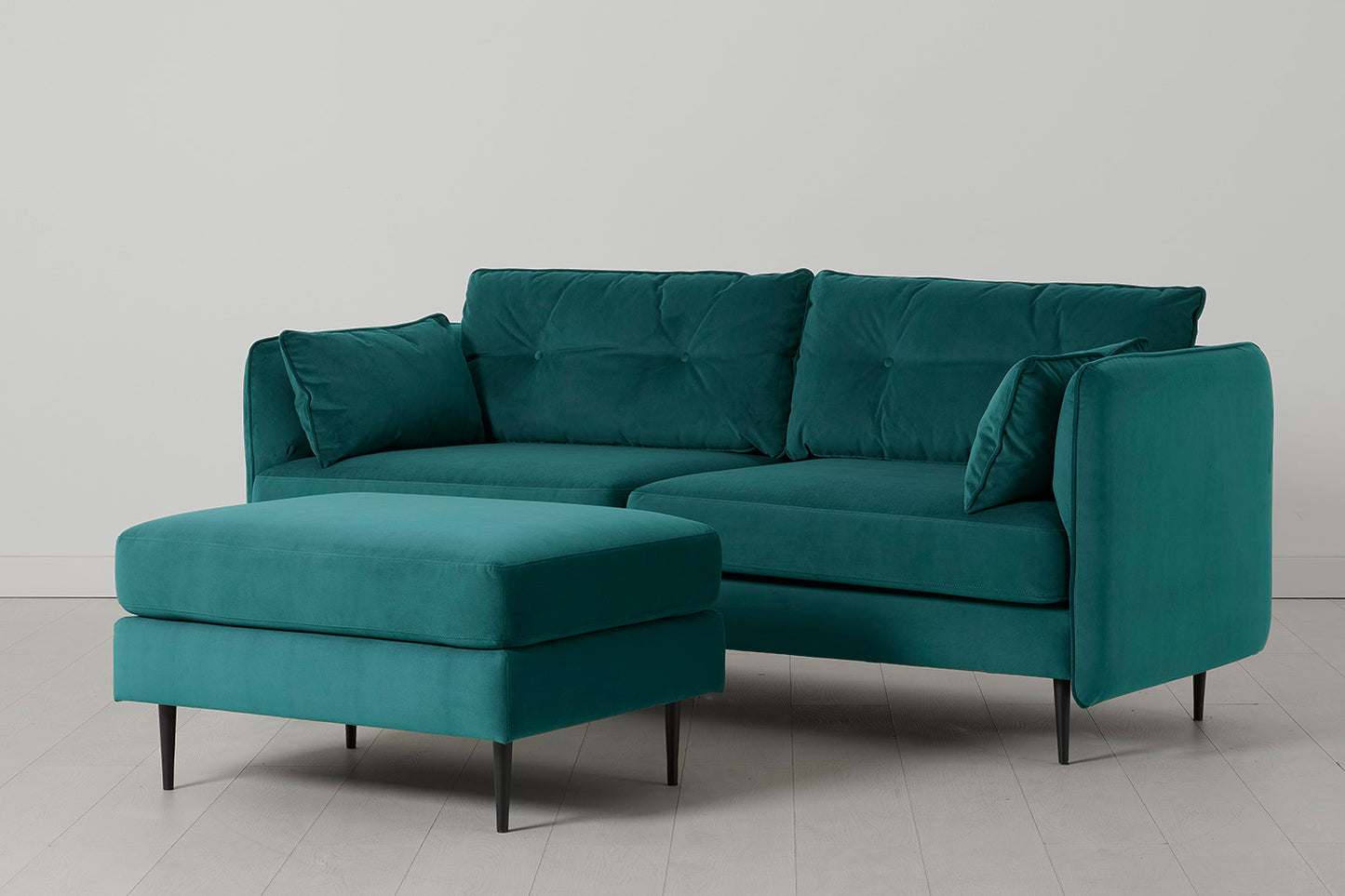 Model 19 3 Seater Sofa, Kingfisher