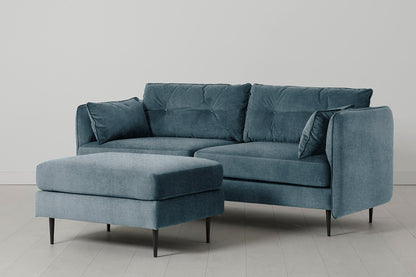 Model 19 3 Seater Sofa with Ottoman, Hydro