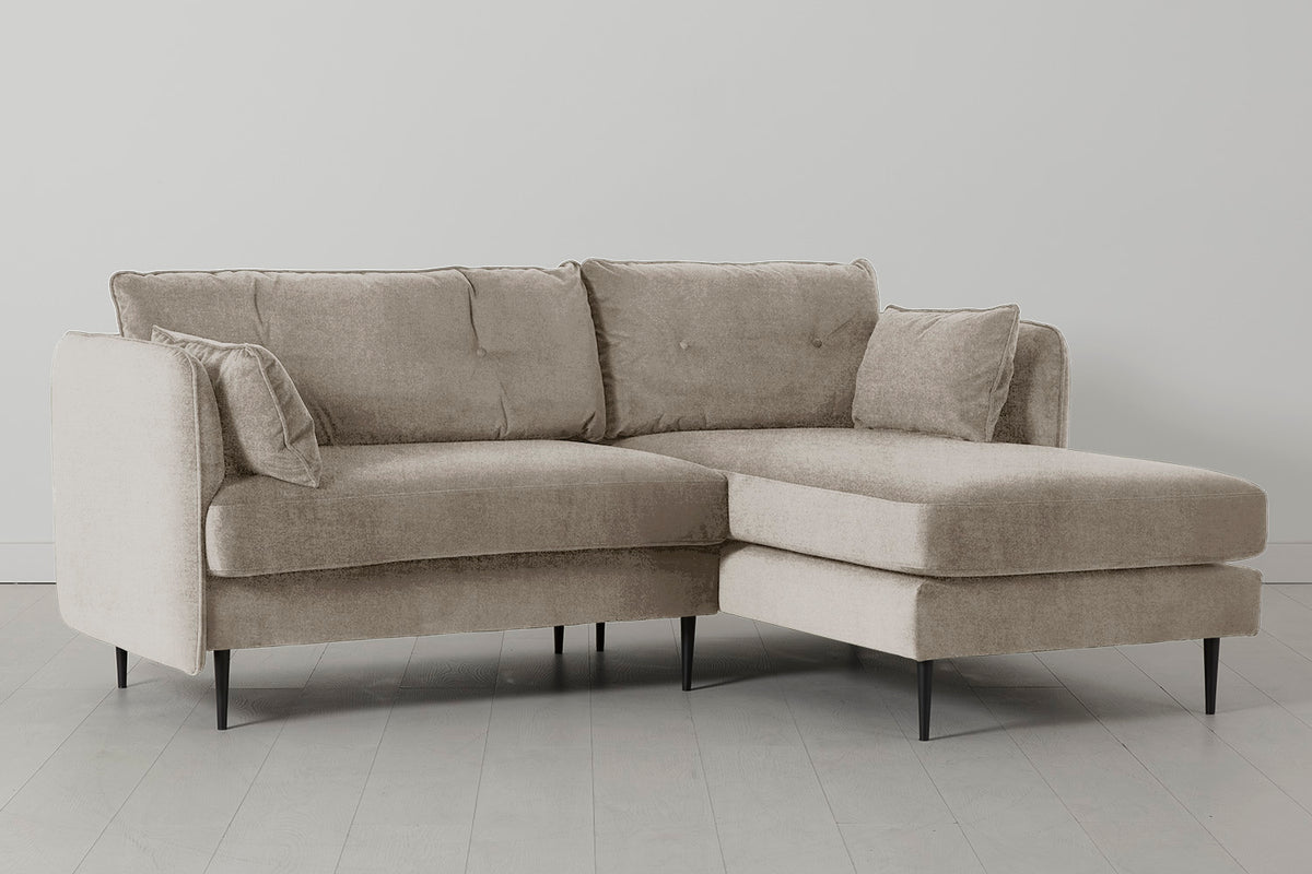 Model 19 3 Seater Right Chaise Sofa, Chalk — Model 19 - Right Chaise Sofa - Chalk 02