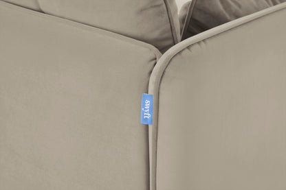 Model 19 Loveseat, Bone — Model 19 - Detail - Bone 04