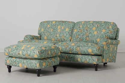 Model 15 3 Seater Sofa with Ottoman, Fruit, View 03