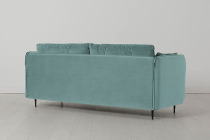 Model 19 3 Seater Sofa with Ottoman, Airforce