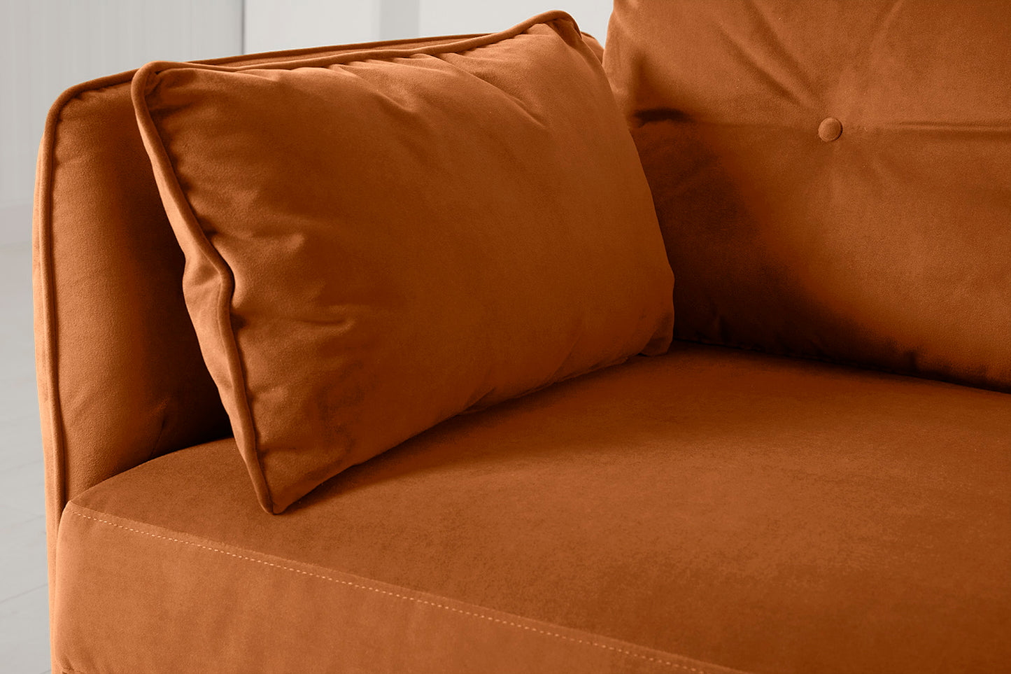 Model 19 3 Seater Left Chaise Sofa, Bronze