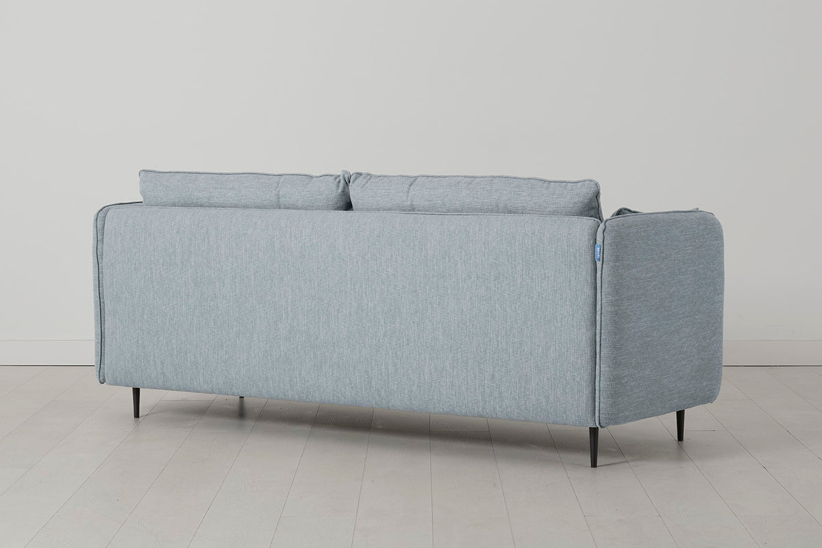 Model 19 3 Seater Sofa, Seaglass — Angle view