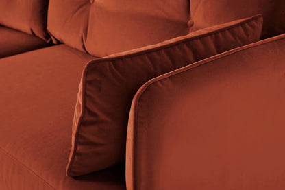 Model 19 3 Seater Left Chaise Sofa, Brick — Model 19 - Detail - Brick 02