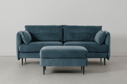 Model 19 3 Seater Sofa with Ottoman, Hydro