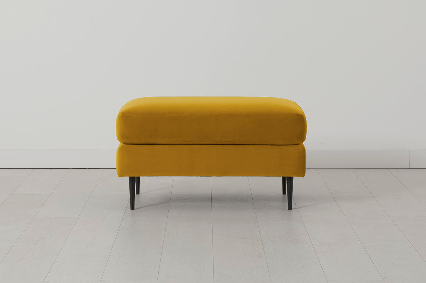 Model 19 Ottoman, Mustard