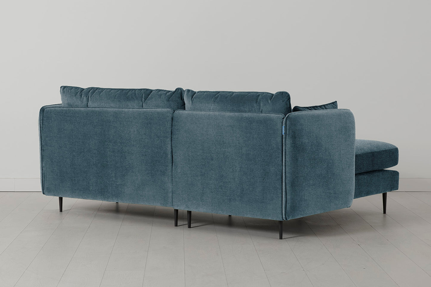 Model 19 3 Seater Left Chaise Sofa, Hydro