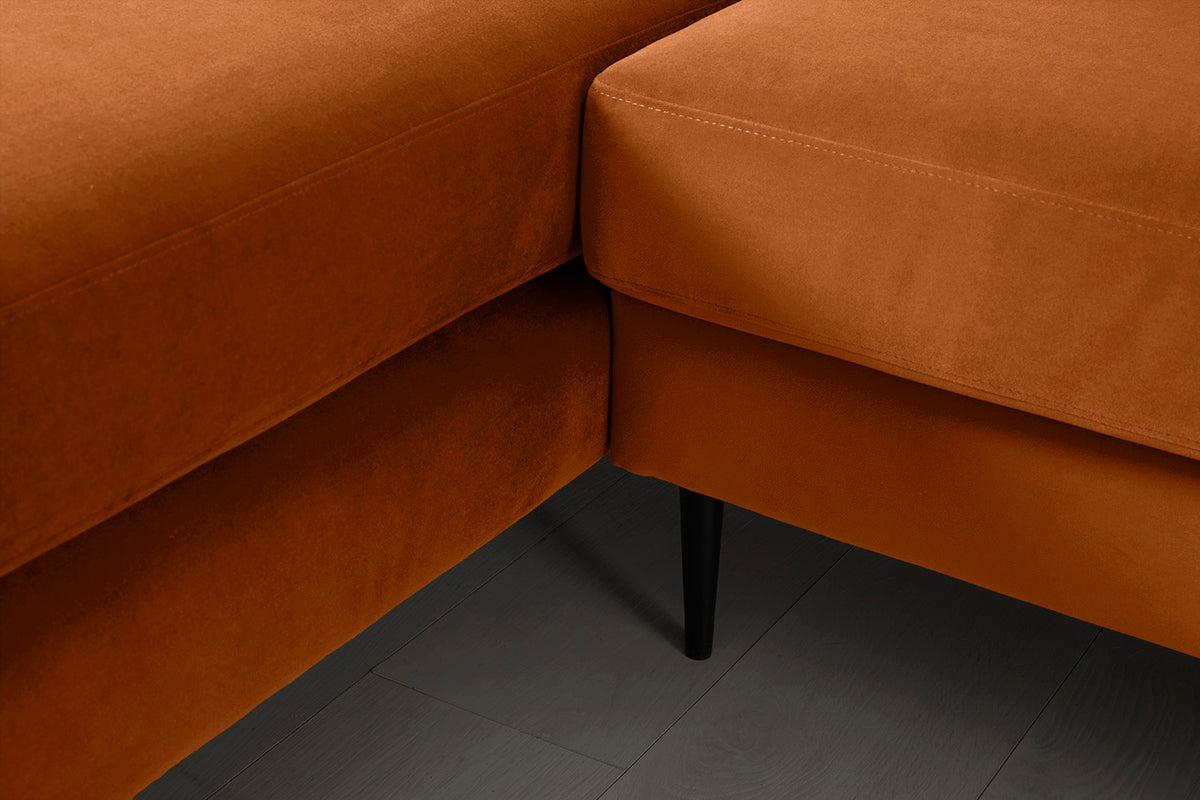 Model 19 3 Seater Right Chaise Sofa, Bronze — Model 19 - Detail - Bronze 01