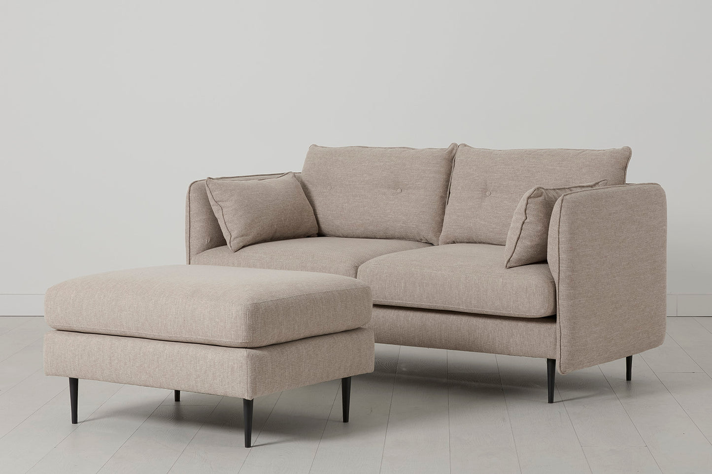 Model 19 2 Seater Sofa, Pumice