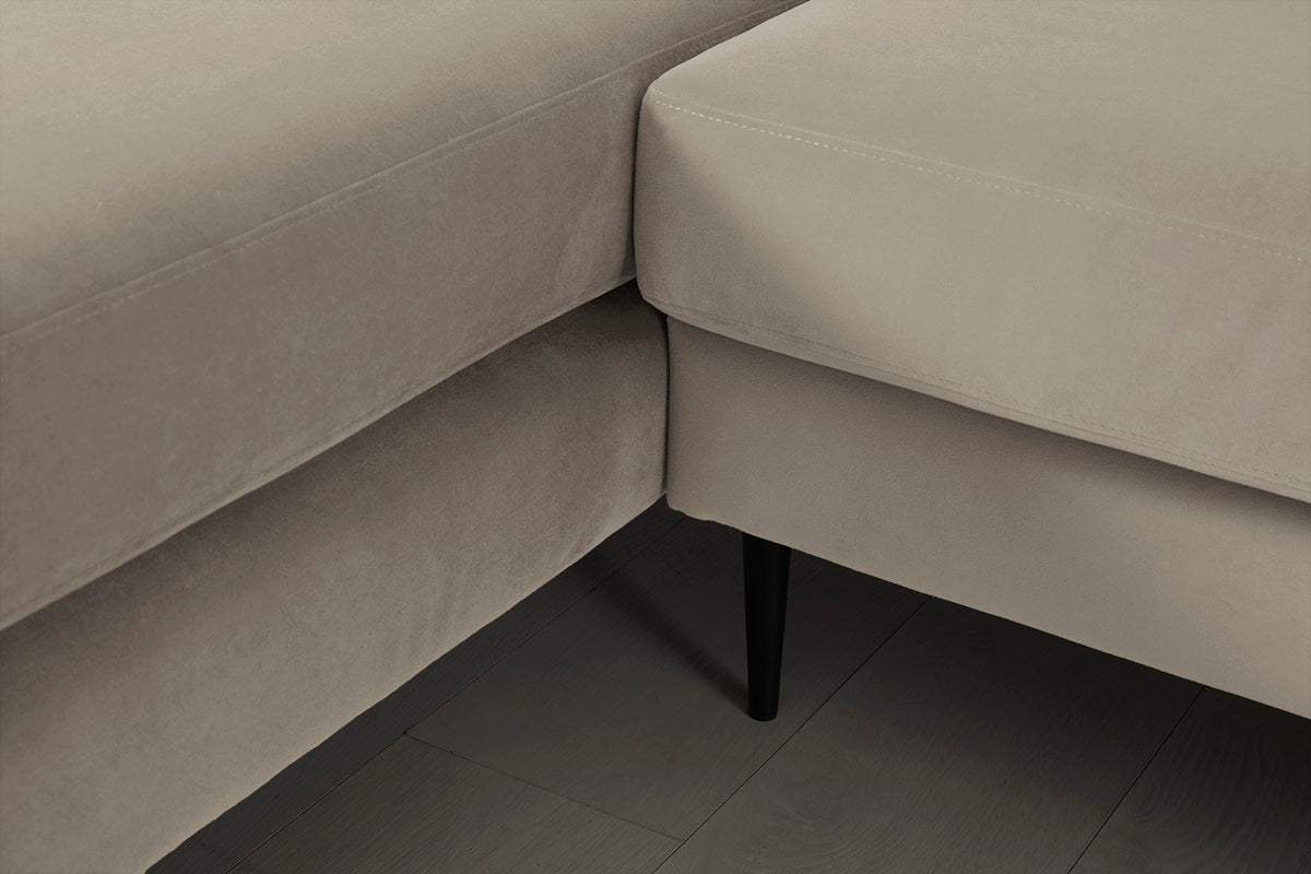 Model 19 3 Seater Right Chaise Sofa, Bone — Model 19 - Detail - Bone 01