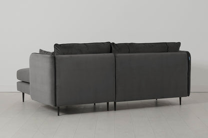 Model 19 3 Seater Right Chaise Sofa, Charcoal — Model 19 - Right Chaise Sofa - Charcoal 03