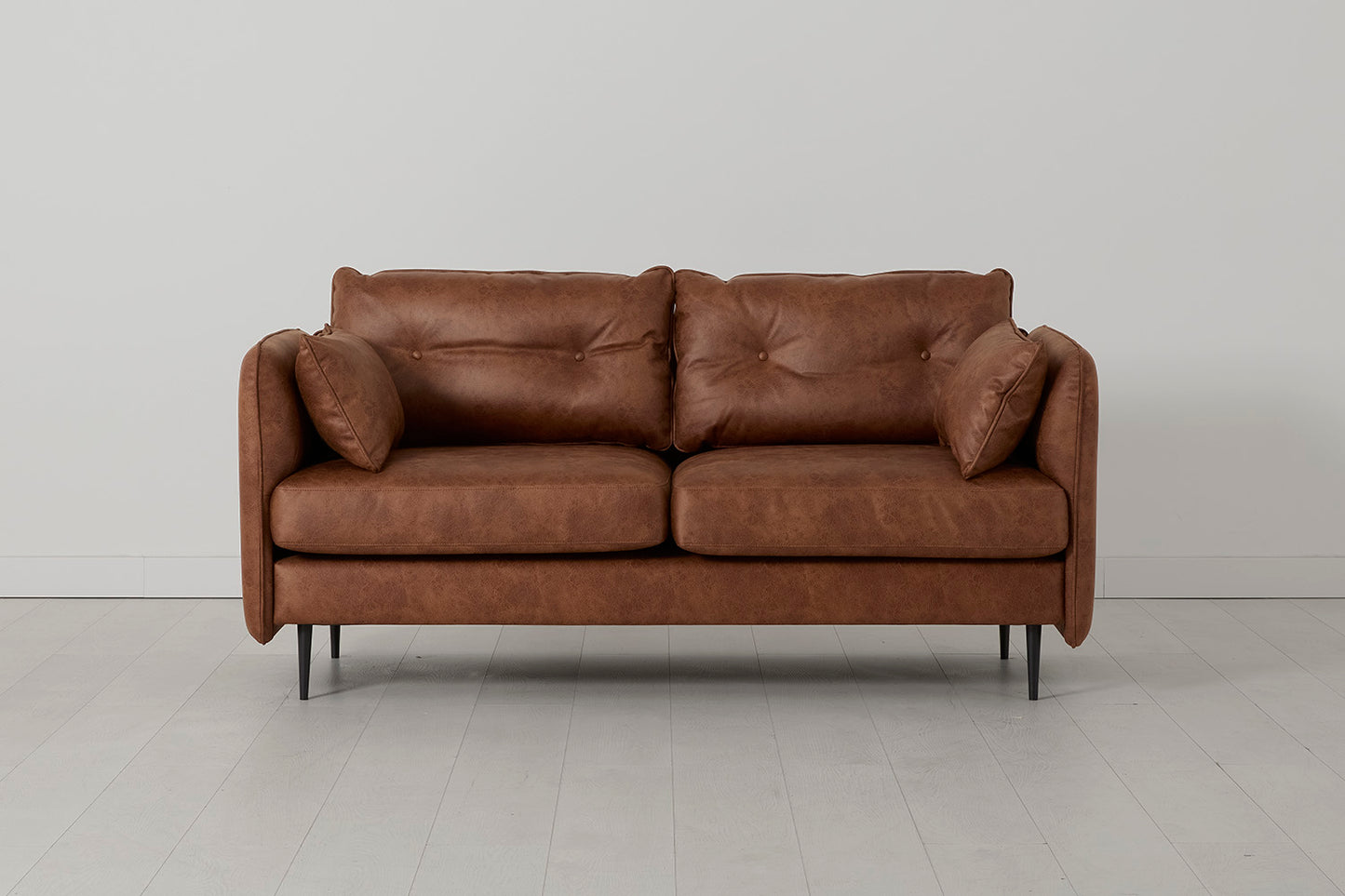 Model 19 2 Seater Sofa, Chestnut