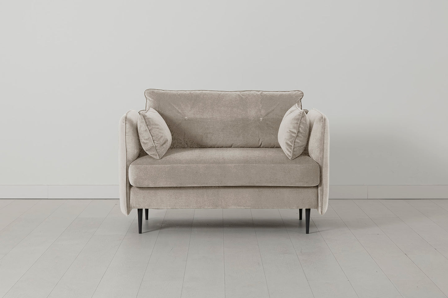 Model 19 Loveseat, Chalk