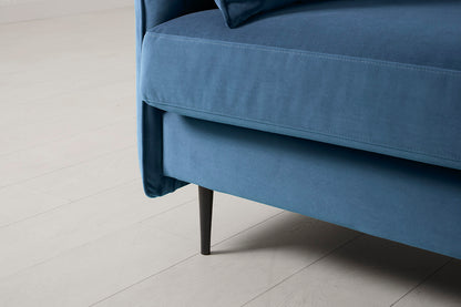 Model 19 3 Seater Sofa with Ottoman Teal - Detail 05
