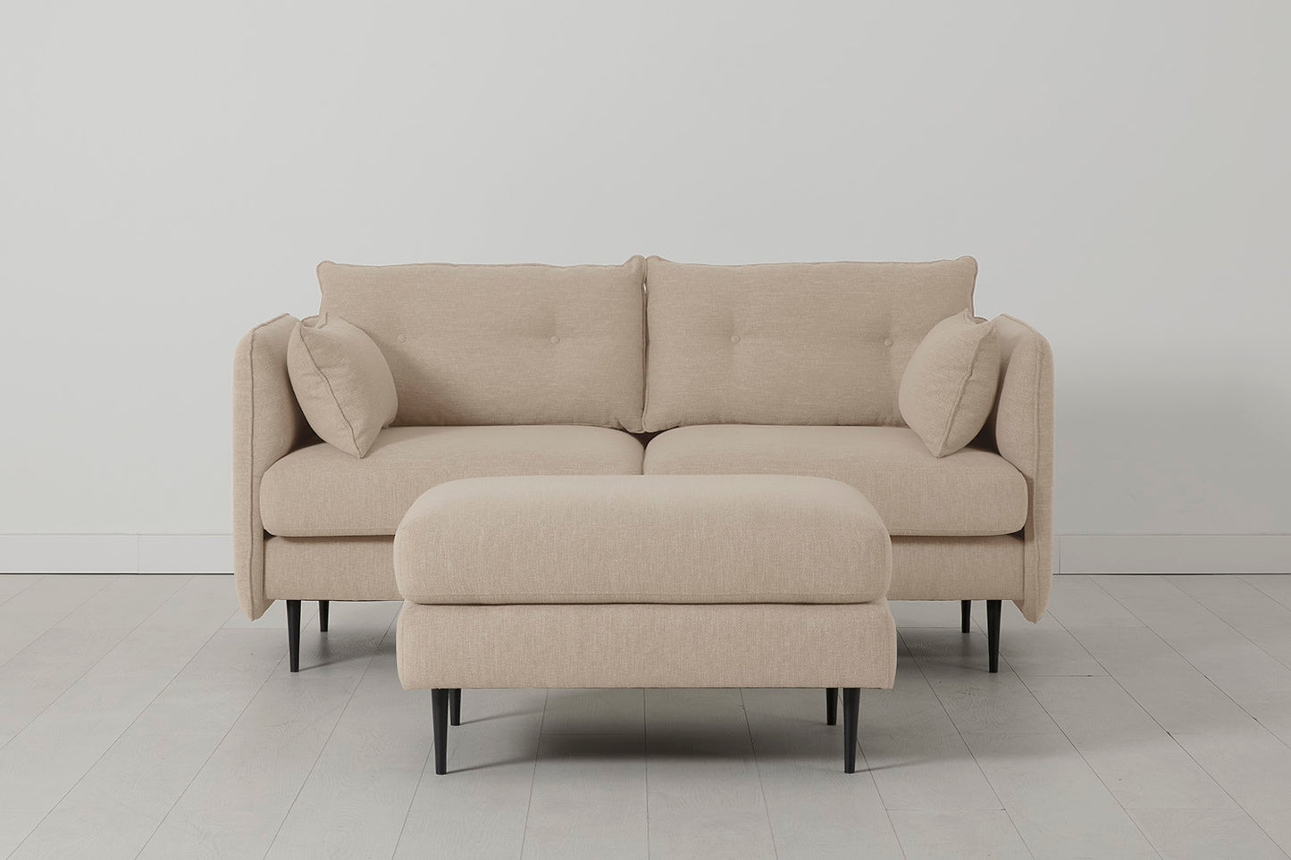 Model 19 2 Seater Sofa, Oatmeal