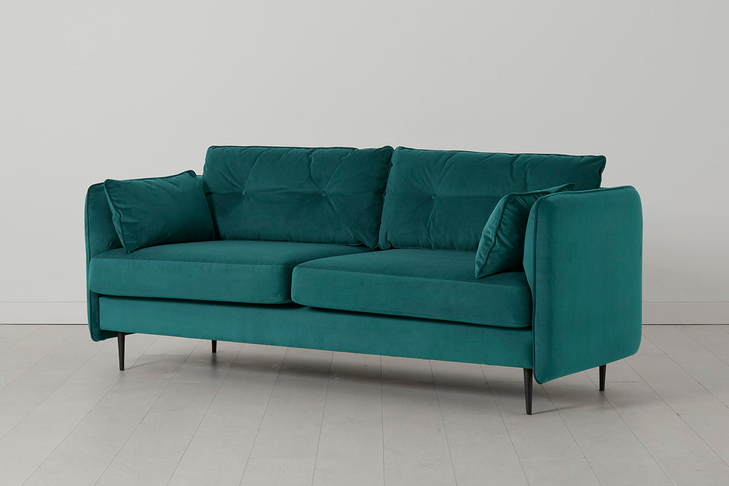 Model 19 3 Seater Sofa, Kingfisher