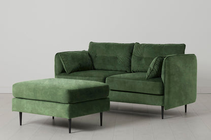Model 19 2 Seater Sofa with Ottoman, Conifer — Model 19 - 2 Seater - Conifer 03