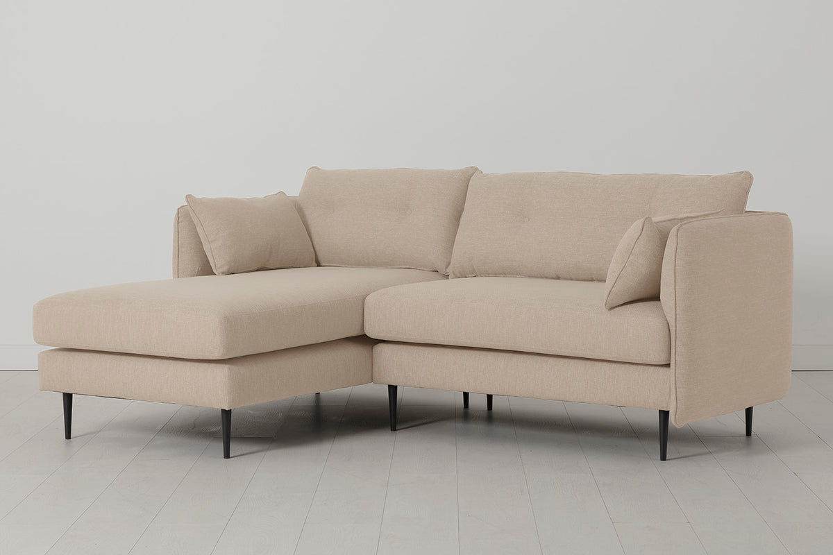 Model 19 3 Seater Left Chaise Sofa, Oatmeal — Model 19 - Left Chaise Sofa - Oatmeal 02