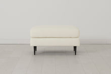 Model 19 Ottoman, Ivory — Front view