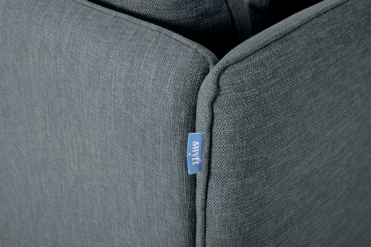 Model 19 2 Seater Sofa with Ottoman - Marine