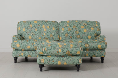 Model 15 3 Seater Sofa with Ottoman, Fruit, View 02