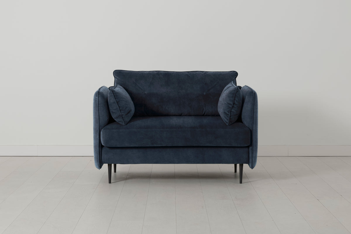 Model 19 Loveseat Sofa, Ocean — Model 19 - Loveseat - Ocean 01