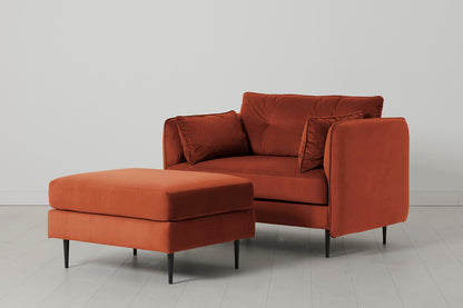 Model 19 Loveseat, Brick — Model 19 - Loveseat - Brick 03