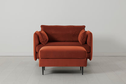 Model 19 Loveseat, Brick - Loveseat 02