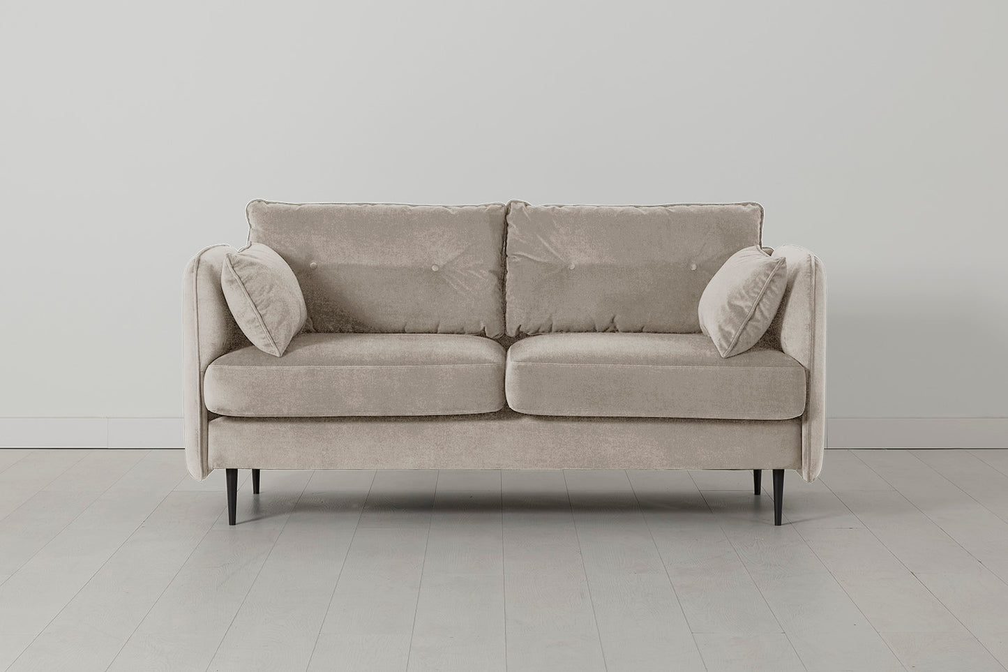 Model 19 2 Seater Sofa, Chalk
