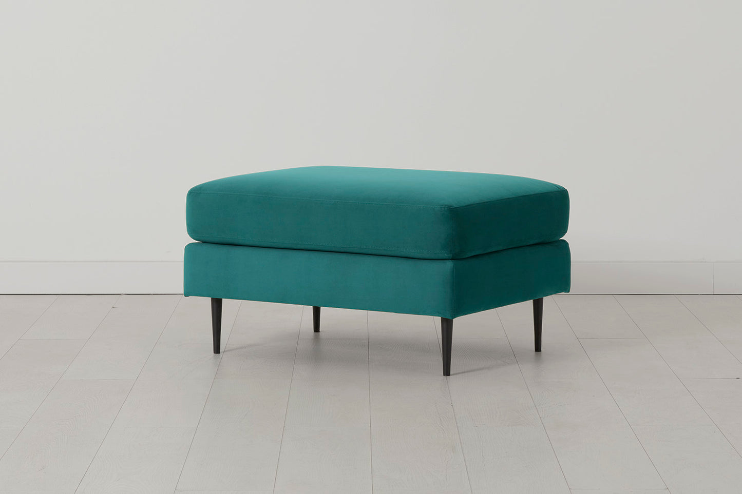 Model 19 Ottoman, Kingfisher