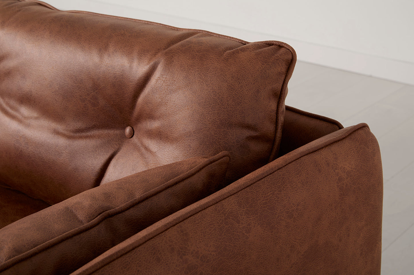 Model 19 2 Seater Sofa, Chestnut
