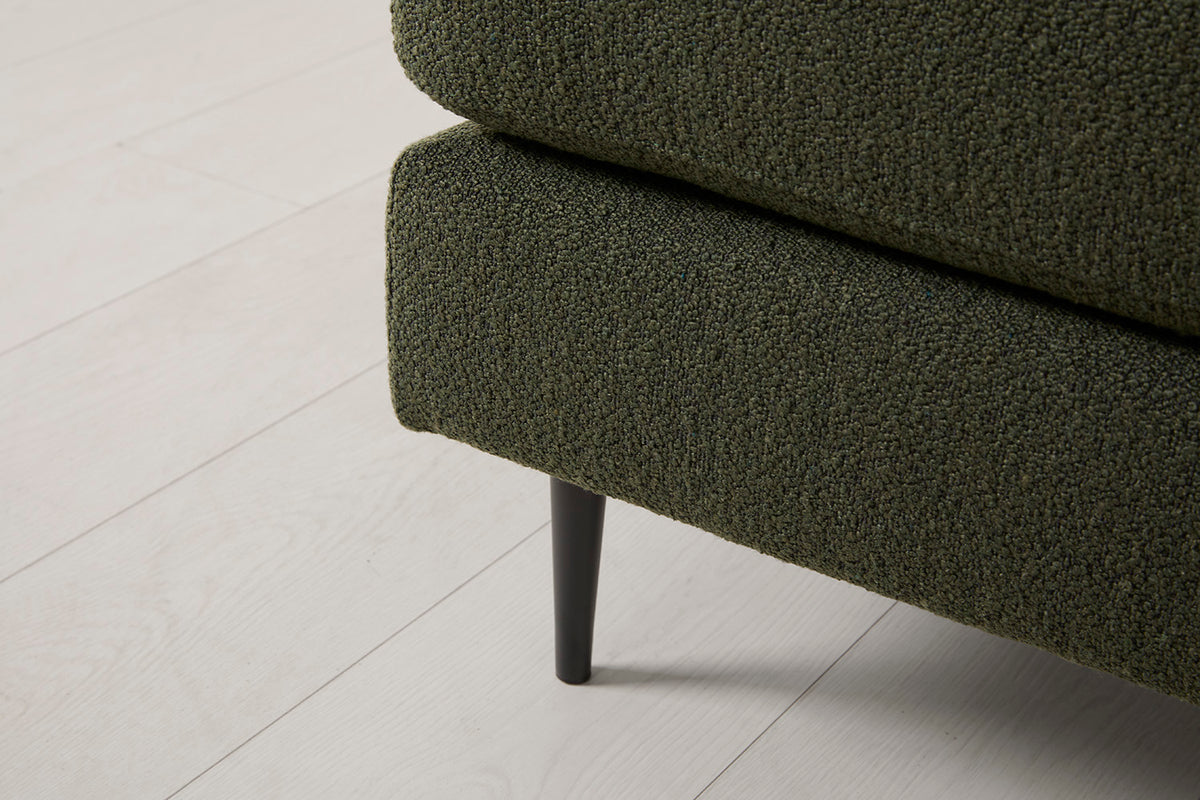 Model 19 Ottoman, Fern — detail view