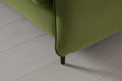 Model 19 3 Seater Sofa with Ottoman Vine - Detail 09