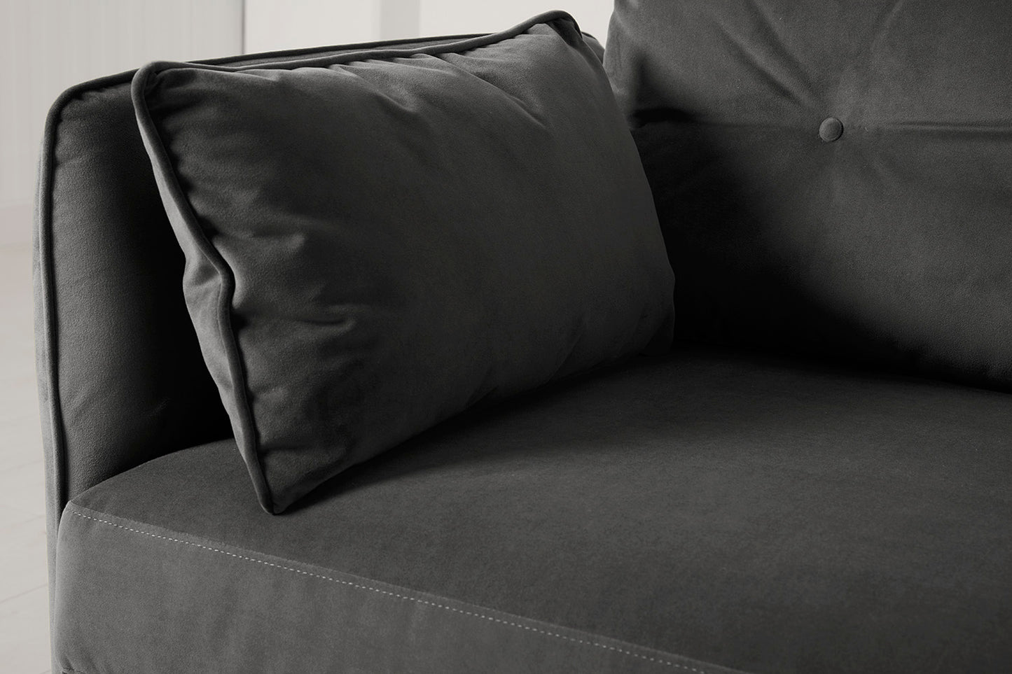 Model 19 3 Seater Sofa, Charcoal